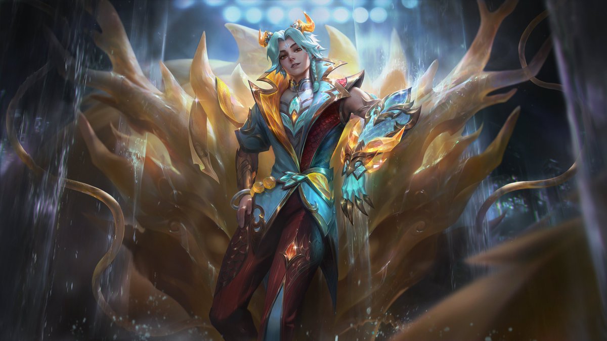 「¡Celebrad el Año Nuevo entre dragones y 」|League of Legends ESのイラスト