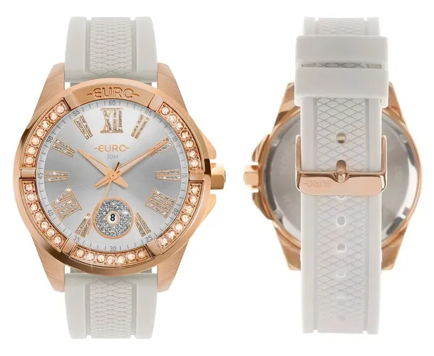 Relógio Euro Feminino Delux Rosé – EU2115AS/5K
