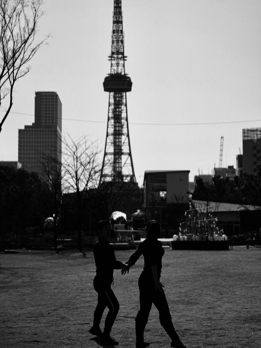 NGO_OKA92's tweet photo. A television tower that blends into everyday life. https://t.co/ShmPf6uotc
