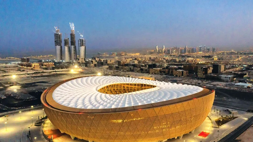 OttomanaNews's tweet photo. ARABIA 
Qatar: Asian Cup Countdown
#Qatar #AsianCup #LusailStadium 
https://t.co/eisUyexuL8 https://t.co/jpsqtSPqgO