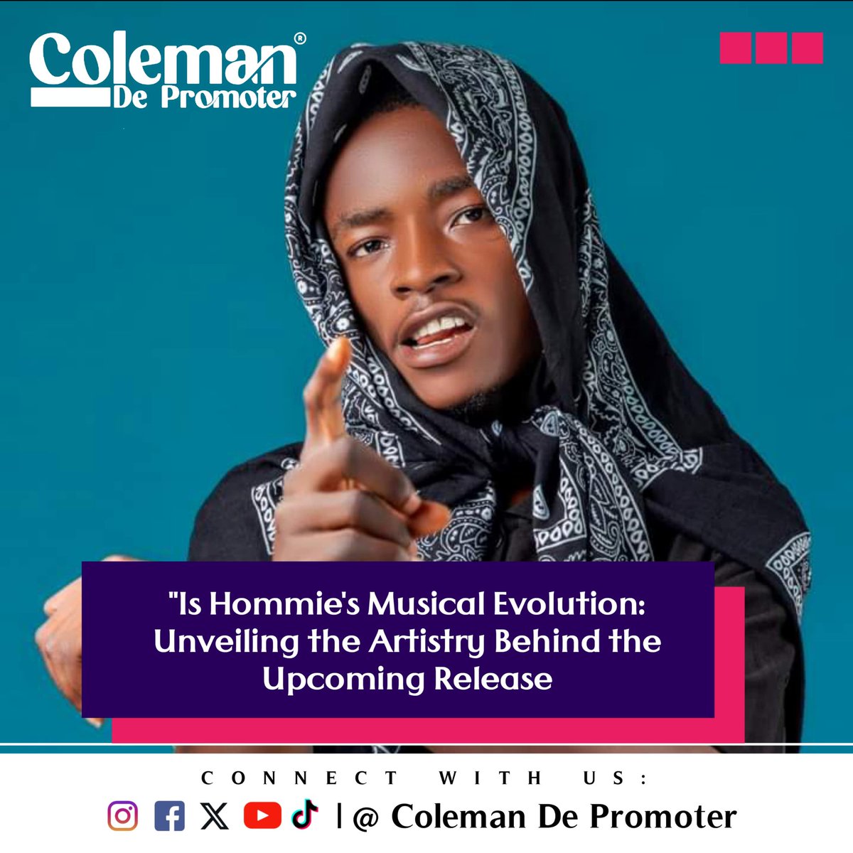 Coleman_De_Prom's tweet photo. Title: "Is Hommie Set to Drop Anticipated Drill Single Following Central Music Awards Win"

Central Music Awards Triumph:
Is Hommie's recent victory at the Central Music Awards for Popular Song of the Year not only solidified his status as a prominent figure in the music industry https://t.co/LwmGteoGmw