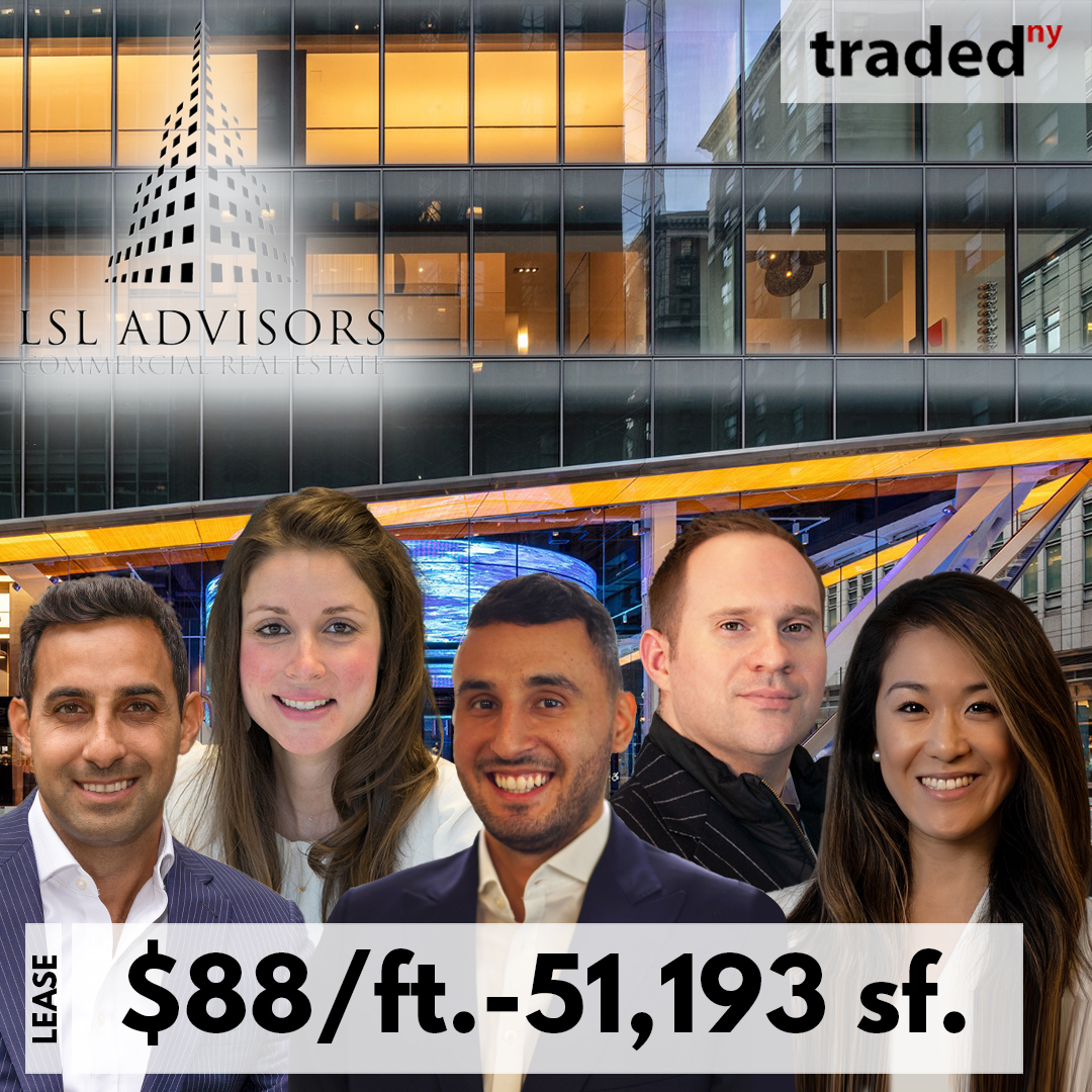 tradedny's tweet photo. LEASE 
IMAGE: Daniel Lolai, Lauren Crowley Corrinet, David Lolai, Arkady Smolyansky &amp; Adele Huang 
DATE: 01/01/2024 
ADDRESS: 390 Madison Avenue 
MARKET: Midtown Manhattan 
ASSET TYPE: Office

SUBLANDLORD: Shi...

View Post on Traded:https://t.co/cXPJjQZ9XO https://t.co/5aCx19owVx