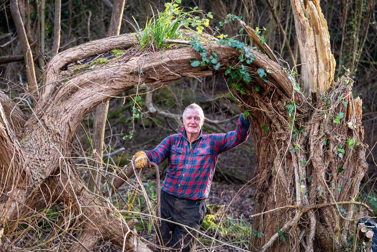 A few of our volunteers have suggested we produce a calendar of them at work instead of photo of our flora and fauna. We're not convinced, but if we did, here's Mr January! What do you reckon? 
#OxfordshireFens #volunteers