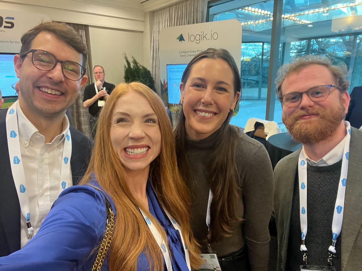 uptimaofficial's tweet photo. What better way to kick off 2024!π₯³π We are immensely grateful to the @salesforce and @threekit teams for driving innovation. Together, we're redefining possibilities with Elevate GenAI!π₯ @Logik__io @zilliant #ai #manufacturing #salesforce #salesforcemanufacturingsummit https://t.co/aCdzcB7pbQ