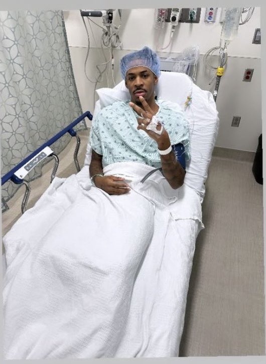GrizzlyMuse's tweet image. Ja Morant has successfully gone through surgery and will start recovery for the 2024-25 season.

💙🥷⏳