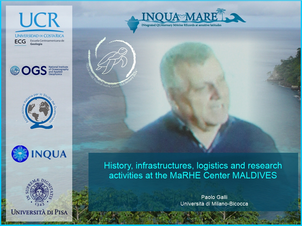 We travel to the Maldives to learn a little more about the MaRHE project with Paolo Galli from @unimib