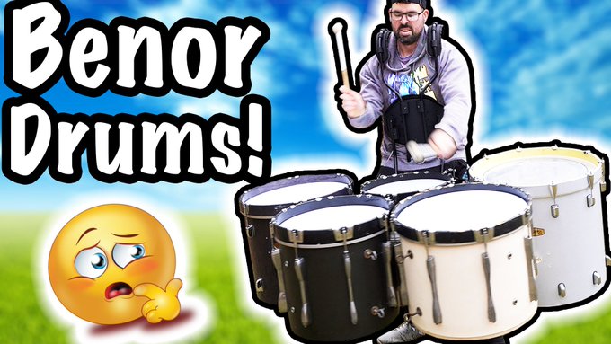 I made a set of TENOR DRUMS out of BASS DRUMS! (Benor Drums)  Check it out here: https://t.co/rvzuwEXtws<a href="/tag/wgipercussion"class="tags"><span>#wgipercussion</span></a><a href="/tag/wgi2024"class="tags"><span>#wgi2024</span></a>