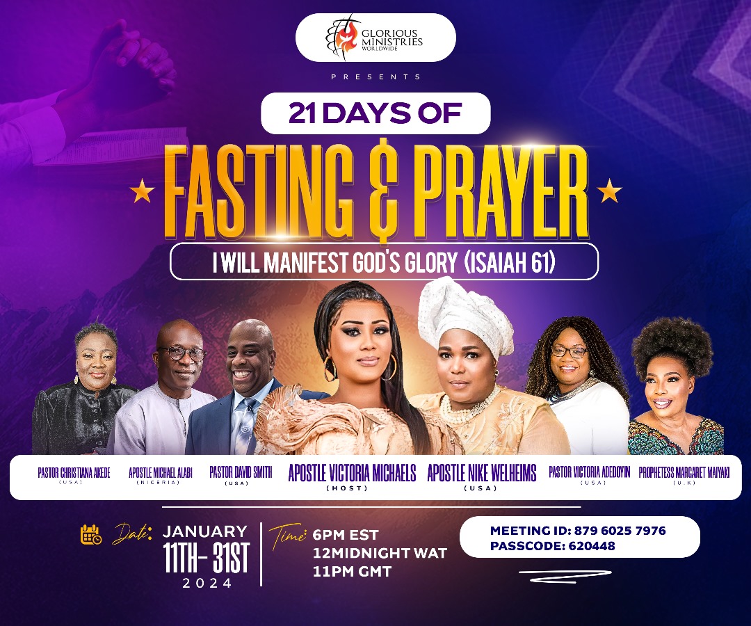 DrVMichaels's tweet photo. Join us as we seek God in Prayer and Fasting https://t.co/ke9BvwtZnw