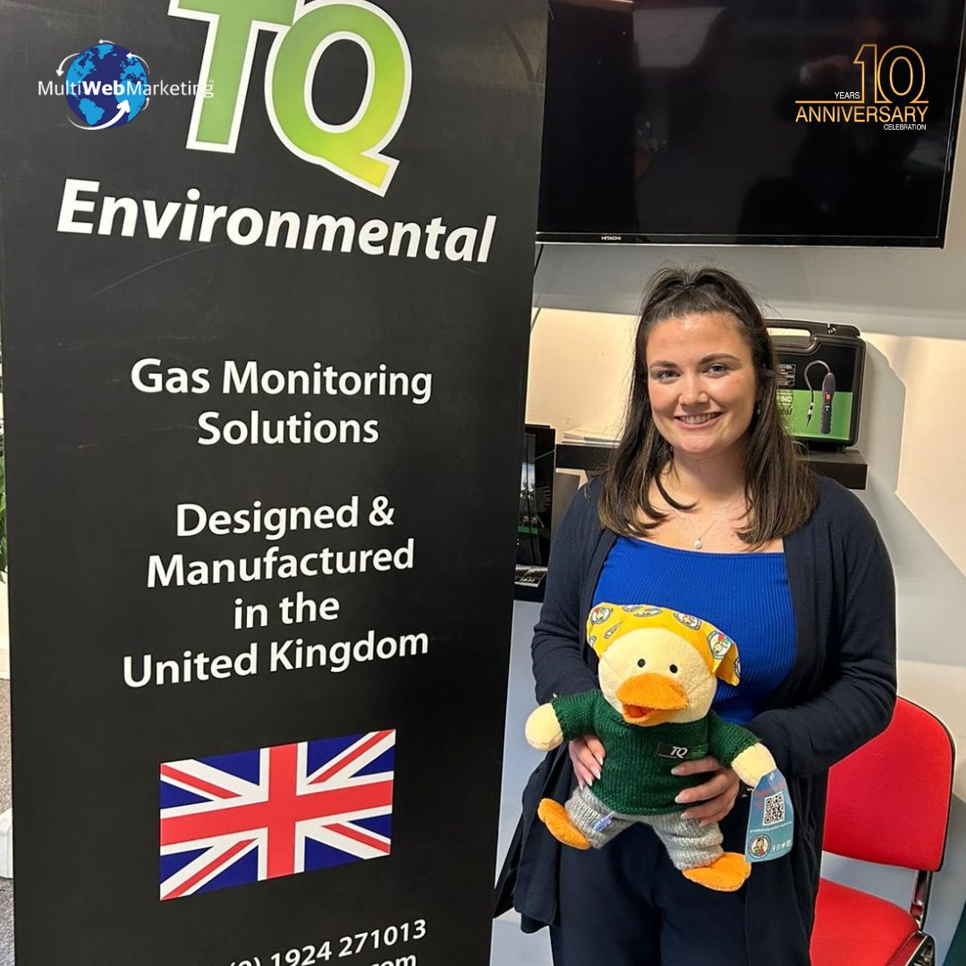 MultiWMarketing's tweet image. Emma, our Client Account Executive had a quacking time with our clients and Gary the duck over at TQ Environmental HQ yesterday! 
She couldn't wait to jump at the opportunity to capture a pic with the guy. 🦆😆

Keep an eye over on their social pages to see more Gary updates.
