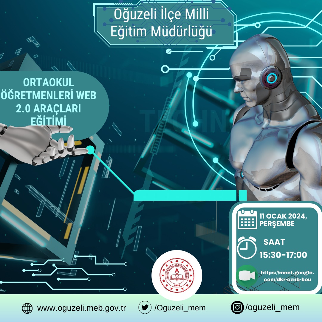 Oguzeli_mem's tweet photo. Öğretmenlerimizin dijital yetkinliklerini artırmak için WEB 2.0 araçları eğitimi düzenliyoruz. Eğitimin ikinci gününde ortaokul öğretmenlerimiz ile buluştuk. #web2tools
@Yusuf__Tekin
@kemalcebervali
@yasintepe
@ucrrbsrr
@burhan_yuksel23
@Ercanpolat002
@bunbozkurt
@serkantopcu48 https://t.co/G4srtqusgS