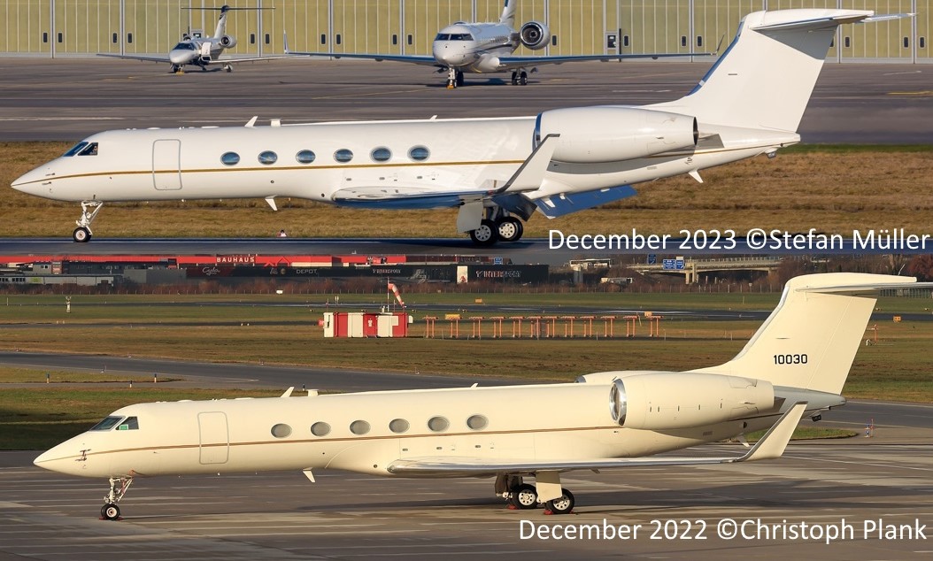 fabsenbln's tweet image. #Chad🇹🇩 @USAfricaCommand Commander Gen. Langley arrived Tuesday in N'Djamena from Stuttgart🇩🇪 onboard a Gulfstream C-37A (reg. 01-0030 |#AE115E) for talks. It is worth noting that the aircraft is flying without visible registration, which must have been removed last year. #SPAR87