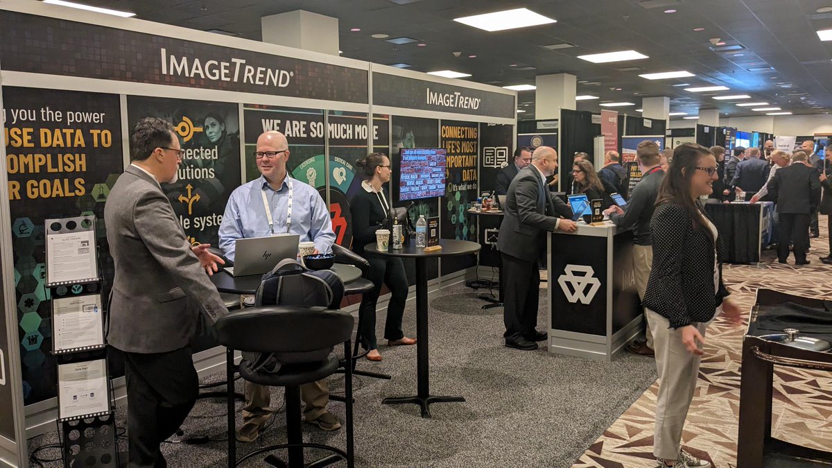 ImageTrend_LLC's tweet photo. Embracing the vibrant energy at the NAEMSP annual meeting. Excited to connect and talk data! #ImageTrend #NAEMSP #Collaborate https://t.co/mrwoNP9I6n