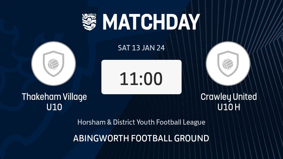 Thakeham Village FC tweet media