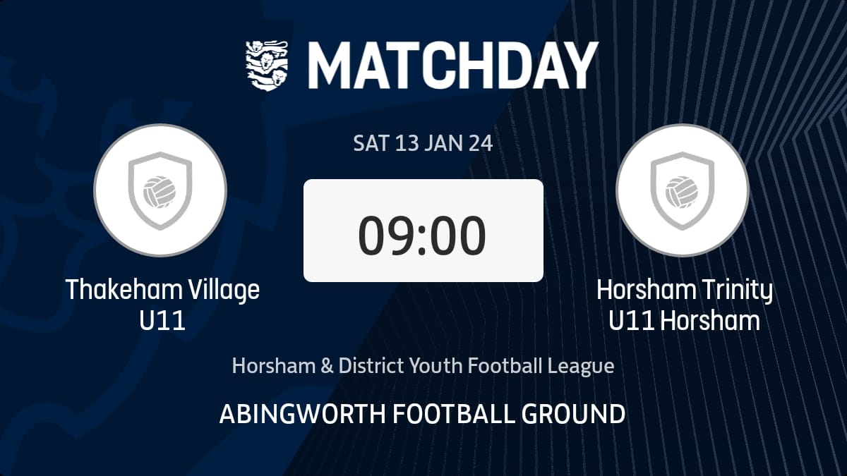 Thakeham Village FC tweet media