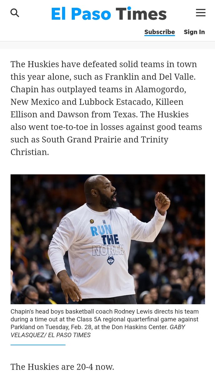 coachlewis40's tweet photo. appreciative of This ๐๐ฟ...
@ChapinBoysBBall is grateful for @Fchavezeptimes. My coaching staff & athletes (past & present) all deserve the praise for the success. I'm blessed to be their head coach
WE STILL HAVE WORK TO DO!!!
#ACC
#ADifferentBreed
#RiverWalkin
#Sacrifice https://t.co/0Vezr9ilOp
