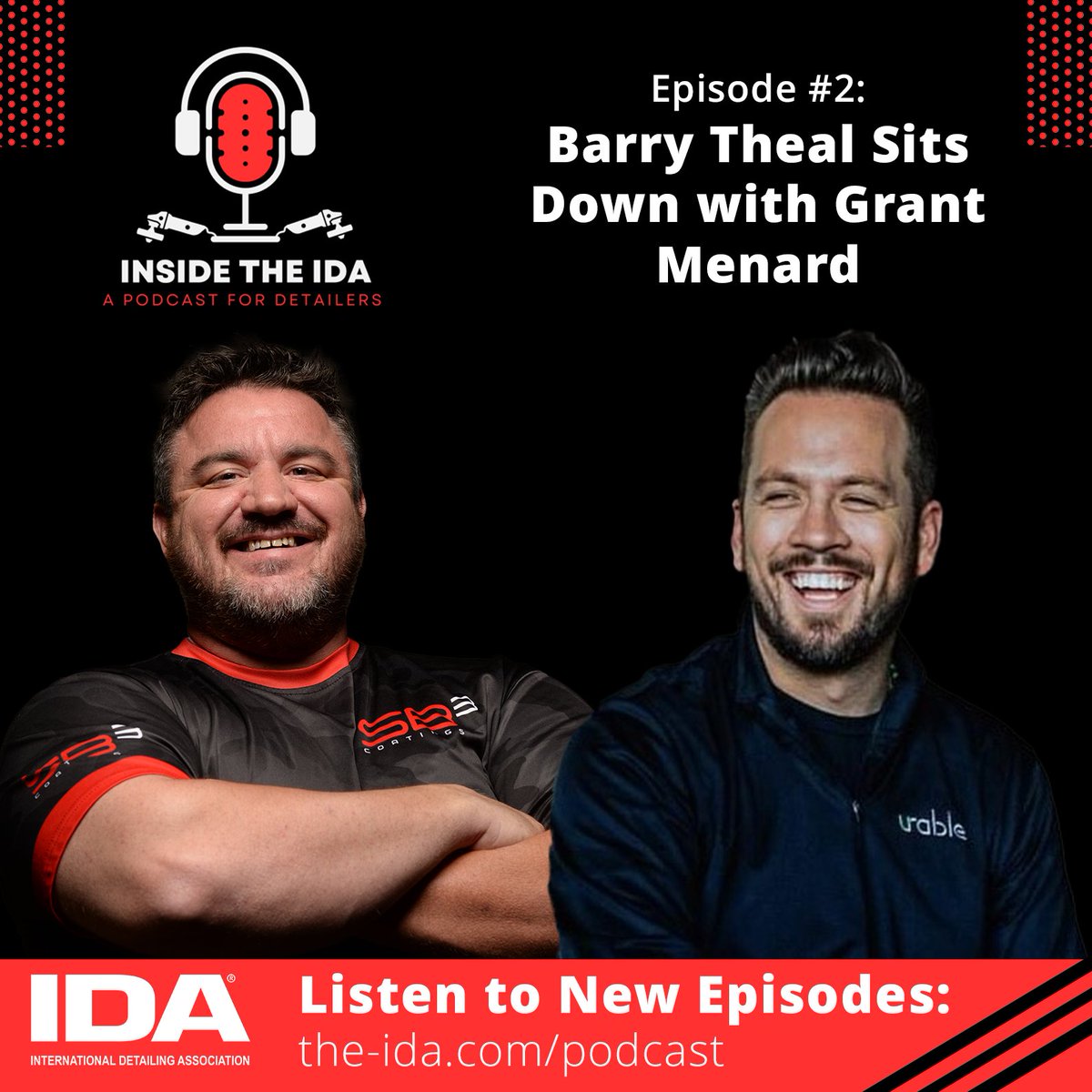 The next episode of Inside the IDA is here! Podcast host Barry Theal, CD-SV, RIT, sits down w/ Grant Menard, a dynamic entrepreneur &amp; a National Account Manager w/ <a href="/urableapp/">Urable</a>. Listen on Spotify: the-ida.com/podcast

#IDApodcast #IDAdetailers #InternationalDetailingAssociation
