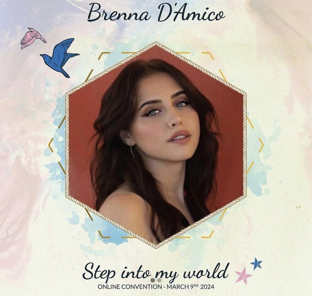 EuroConNet's tweet photo. GUEST ANNOUNCEMENT

#StepIntoMyWorld #wavescon
#BrennaDAmico

Online, Worldwide
9 March 2024

https://t.co/2bhCEhmIKf 

https://t.co/fkM1eF1ZW4 https://t.co/cti2dIMpqA