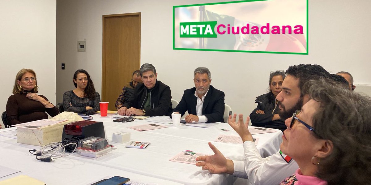 ValientaMx's tweet photo. 🇲🇽El día de ayer tomamos decisiones y establecimos acuerdos en nuestra Junta de #ConsejoDirectivo  #METACiudadana nuestra prioridad defender nuestra #democracia #MarchaNacional #FuerzaRosa👚 
🗓️ 18 Febrero 2024.
🕰️ 10:00 horas. 
#MerecesMás #eXperanza🗳️👊🇲🇽 https://t.co/LCqw4ThjrL