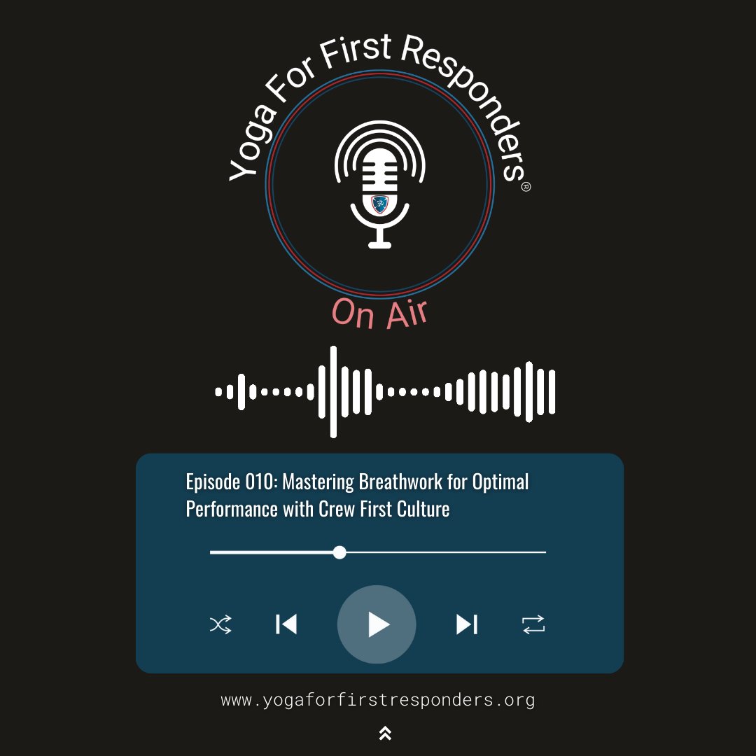 yoga4firstresp's tweet photo. New Episode Alert! We join Jeremy Sanders of Crew 1st Culture to explore the transformative power of breathwork! Dive into practical insights on post-traumatic stress, breathwork techniques, and nerding out on neuroscience. https://t.co/CxxsFphayw https://t.co/tzWbTs12Tf