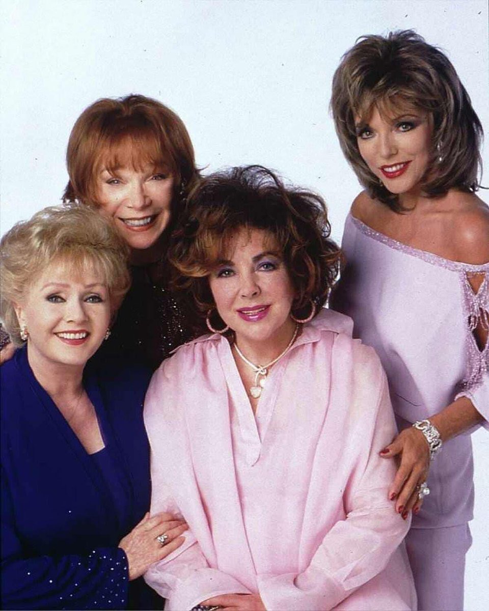 COnassis's tweet image. THESE OLD BROADS (2001)
Comedy directed by Matthew Diamond, written by Carrie Fisher and starring her mother Debbie Reynolds, as well as Shirley MacLaine, Joan Collins, and Dame Elizabeth Taylor in her final film role.