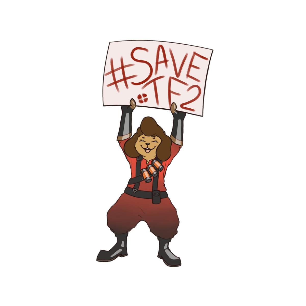 #SaveTF2 I haven't touched the game in a while, but man I'm really surprised we're having to do this again. Guess it wasn't enough the first time.

I made this last time, but didn't have a twitter account to post it on, so here it is again.