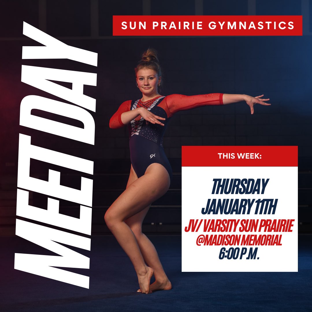 Sun Prairie Gymnastics is headed to <a href="/VPMGymnastics/">VPM Gymnastics</a> dual meet! Let’s go <a href="/SPCardinals/">SP East Athletics and Activities</a> &amp; <a href="/SPWWolves/">Sun Prairie West Wolves</a> athletes! #confidenceiskey