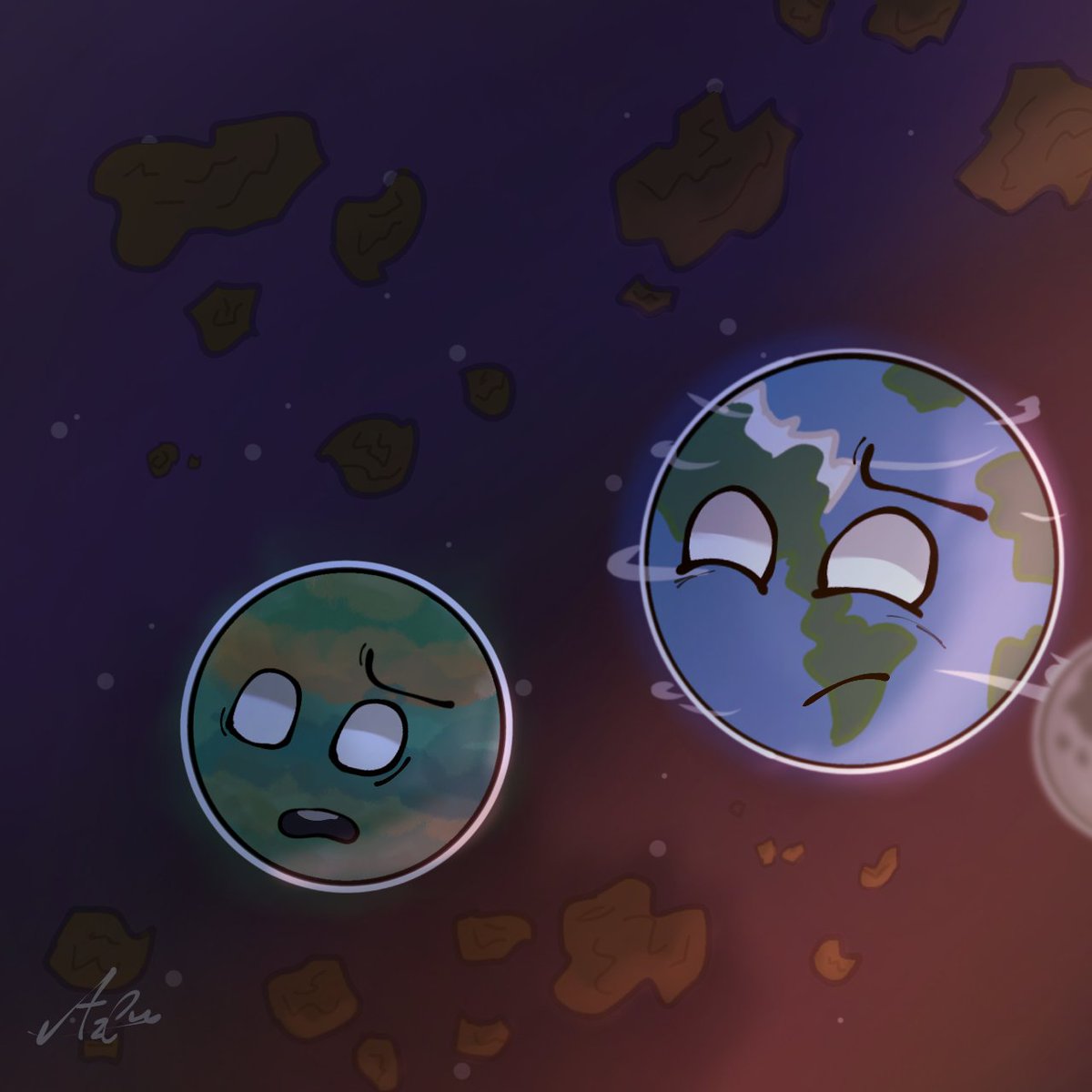 ghlstflx's tweet photo. Q nada grave pase 😔
#solarballs #tierra #titan https://t.co/7DnzFXrADs