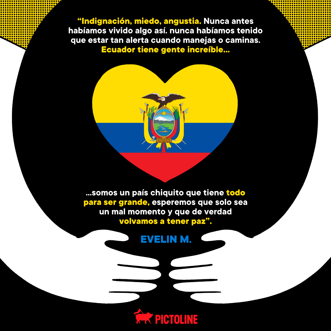Algunas de las tantas voces en #Ecuador que están viviendo una situación crítica 🇪🇨 💬 #FuerzaEcuador #Testimonio