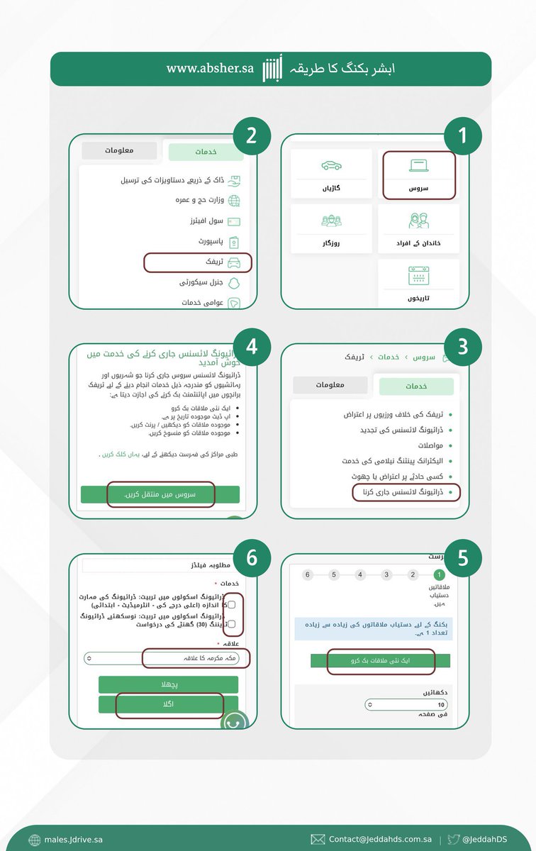 مدرسة جدة المتطورة لتعليم القيادة tweet media