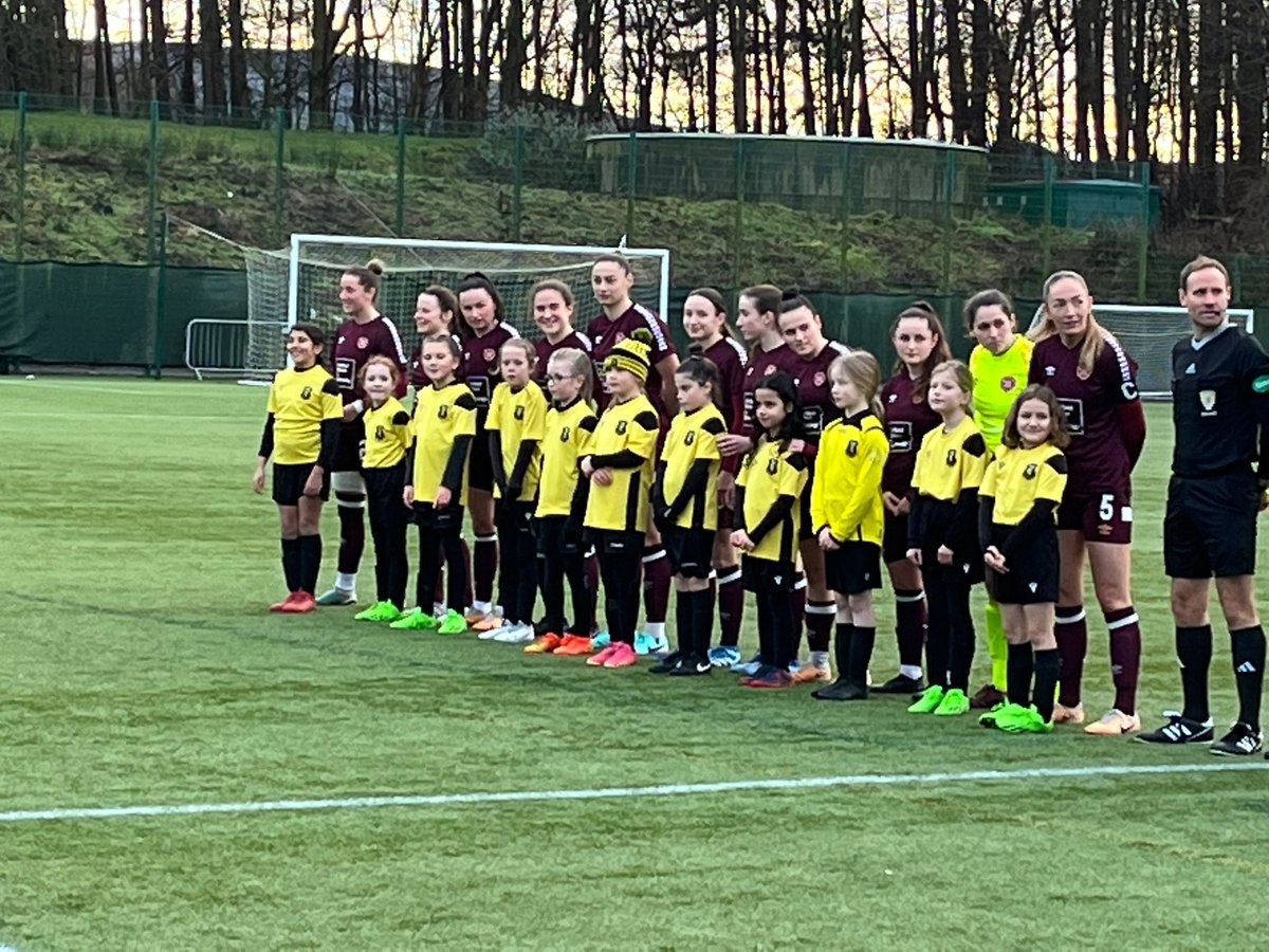 Currie_FC's tweet image. Currie FC Girls had a great experience being mascots for Edinburgh Caledonia and Hearts Ladies on Sunday! #femalerolemodels