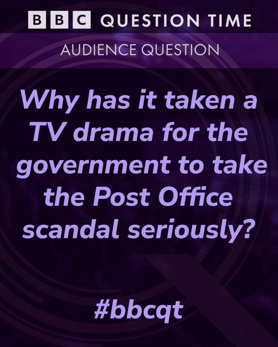 Our second question tonight

#bbcqt