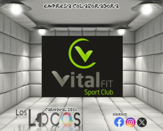 ComparsaVca's tweet photo. VitalFit Sport Club se suma como colaborador!!🤪🎭 si eres un loco del deporte... ese es tu gimnasio!!
Gracias por confiar en nosotros
#LosLocosVillafranca 
#merida
#comoelromanonolohay https://t.co/xqSteB2Obc