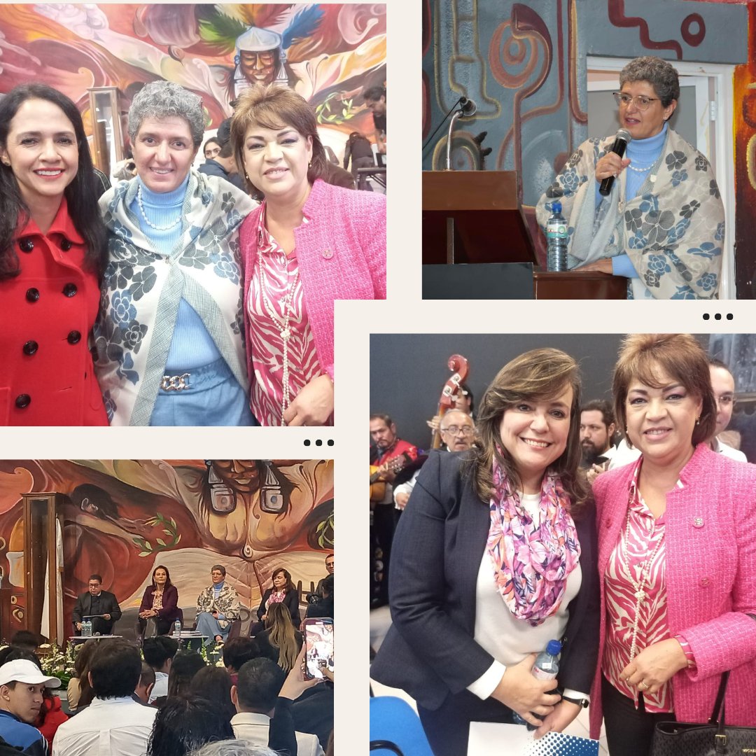 UNIVA_QRO's tweet photo. La directora de #UNIVA Querétaro, Marcela Aldrete Saldívar, estuvo presente en el sexto y último informe de actividades que rindió la rectora de la Universidad Autónoma de Querétaro #UAQ, la Dra. Teresa García Gasca, ante el H. Consejo Universitario. https://t.co/tv1O3yMumt