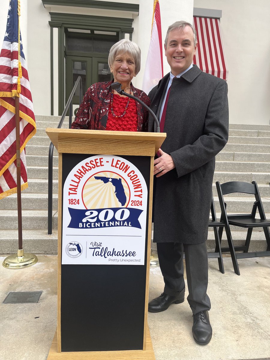 Pamdesr's tweet photo. A great day to celebrate Tallahassee bicentennial 01/011/24 at Capitol #sentrystorage https://t.co/XM3nmzLvF6