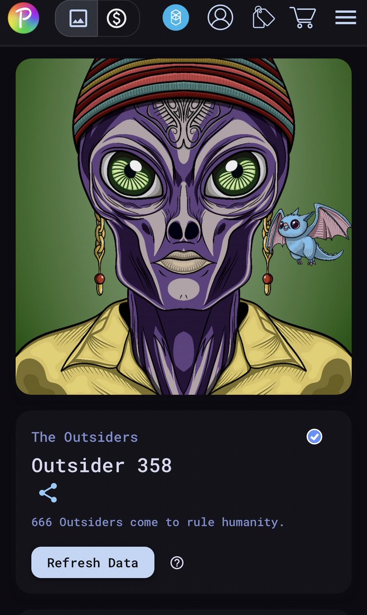 kjgirl111's tweet photo. I'm so lucky I sniped this Outsider 358 so cheap before I sleep. Not just NFT but also this is stakable on https://t.co/lG5jJyCL8M for $BAY 🤑🤑🤑
Read below for more details 👇
@moon_masters @zethesx #ftm #ftmnft #NFT $ftm #fantom https://t.co/U417CoqDRb