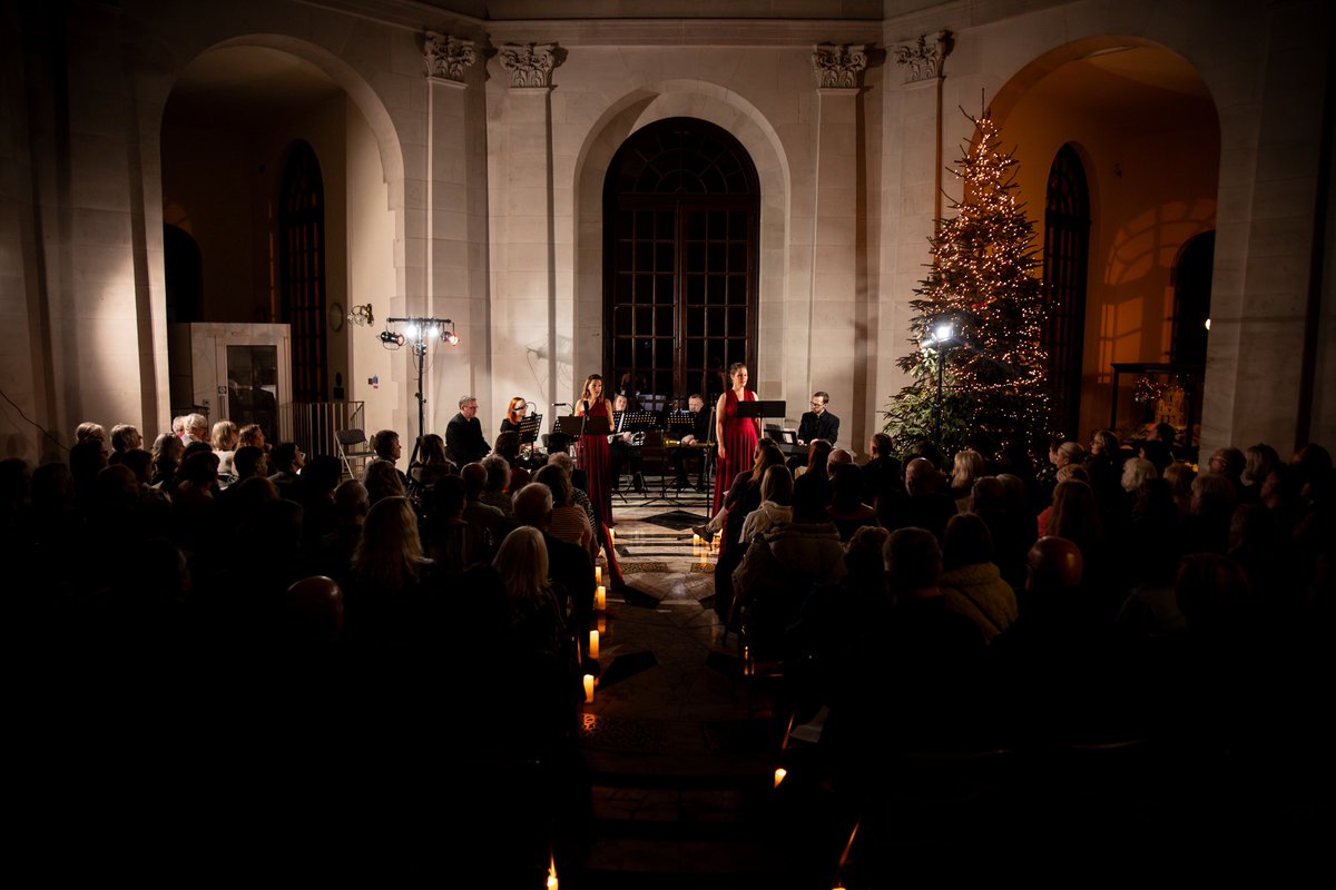 outreach_opera's tweet photo. We know that Christmas seems like ages ago, but we thought we’d share some snaps from our series of Carols by Candlelight concerts in December #ashtonmemorial #wordenoldhall ⭐️⭐️⭐️ https://t.co/8pfR6kGsnX