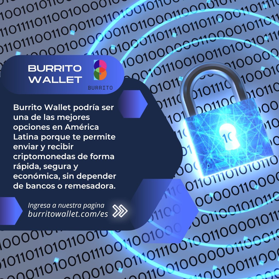 ¡Qué más Comunidad Burrito! 🌯👋

¿Sabias que con Burrito Wallet podrías recibir de manera muy sencillas USDT del exterior? 🤔

Con Burrito Wallet, puedes recibir y enviar USDT (y otras cripto) a cualquier persona que tenga Burrito Wallet en cualquier parte del mundo, sin