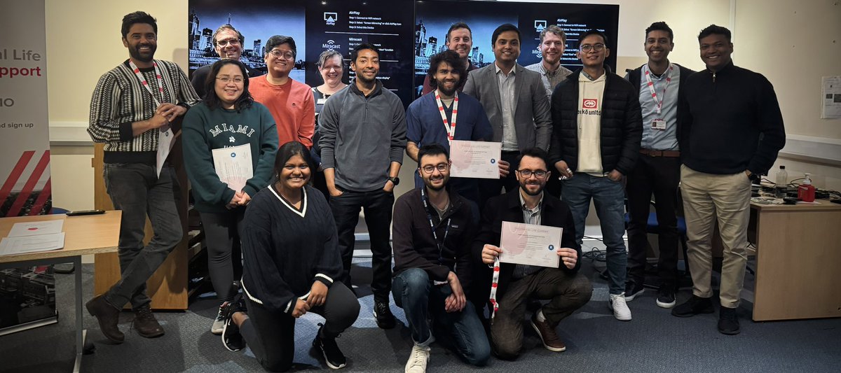 Great team today in our Advanced MLS course at Harefield - good spot on a loophole on the Impella algorithm to amend - simulation is always fantastic tool for developing and refining clinical practice!