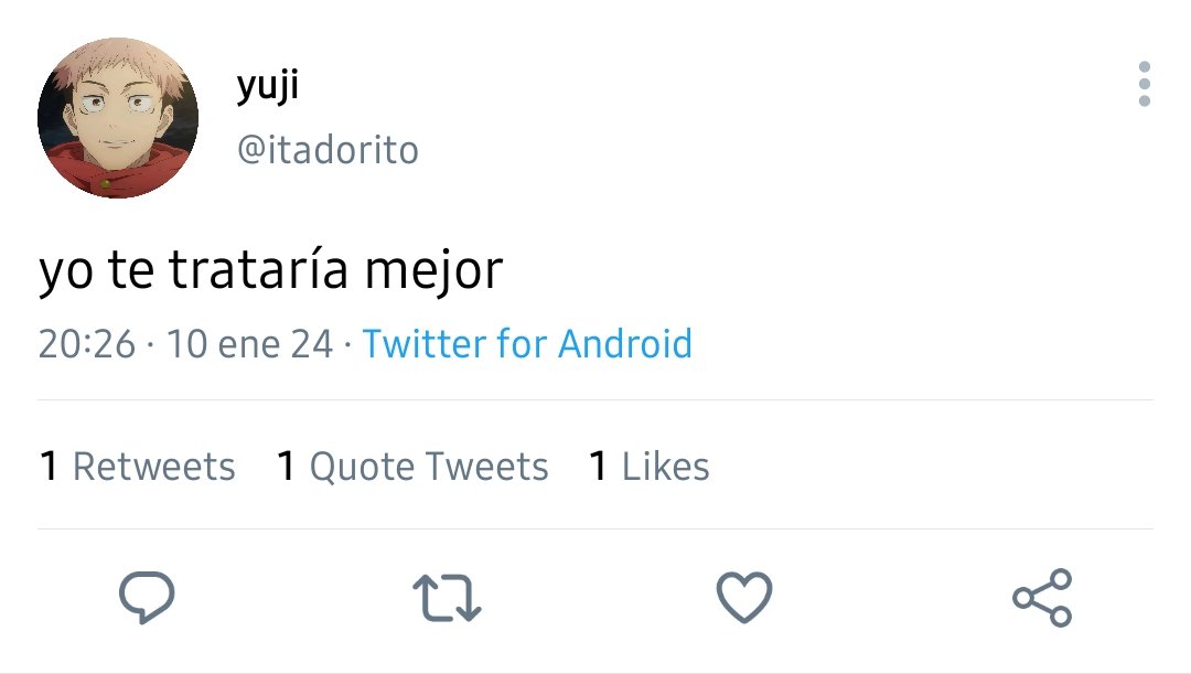 ─── AU itafushi

Donde Megumi sufre una ruptura amorosa tras la infidelidad de su (ex) novio.

O donde Yuuji siempre ha estado secretamente enamorado de su mejor amigo y aprovechará la oportunidad para conquistarlo.

O quizás, donde solo más corazones rotos saldrán de eso.