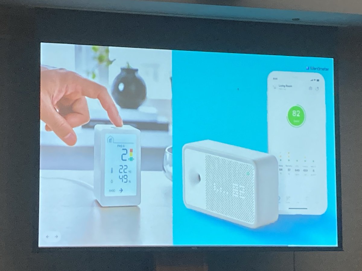 You cannot manage what you don’t #measure ! Using indoor air quality measurement devices are a helpful way to provide information related to #air #pollution esp wildfire smoke.   Cascadia Symposium