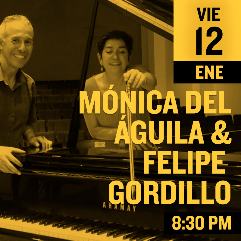 El_Pendulo's tweet photo. 🎹 Este 12 de enero nos acompañarán en nuestro Foro del Tejedor la #chelista Mónica del Águila y el #pianista Felipe Gordillo. Este dueto explora diversas corrientes y estilos musicales. Consigue tus boletos aquí 👉: https://t.co/YucEeV0j6I https://t.co/G5qRV4fpwe