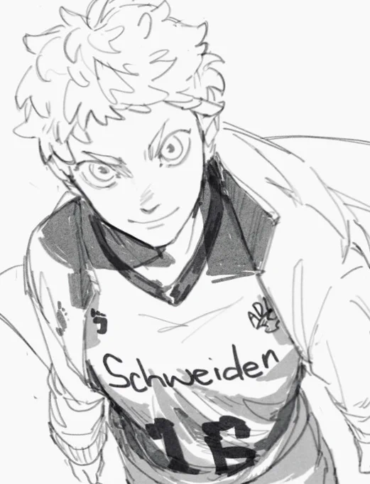 most shaped haikyuu character #hoshiumi 