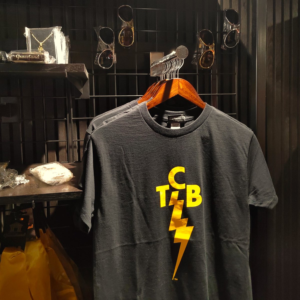 TCB: Taking Care of Business… ⚡ Here at Arches London Bridge, you can see some of Elvis’ original ‘TCB’ items throughout our ‘Direct from Graceland: Elvis’ exhibition, as well as shop ‘TCB’ branded merch in our gift shop. #tcb #takingcareofbusiness