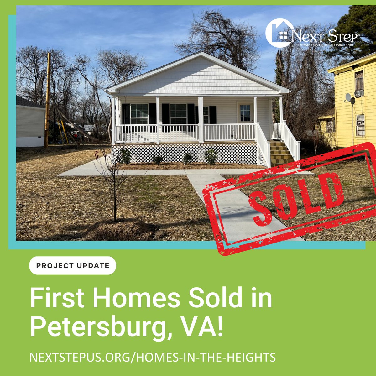 Our first homebuyer in Petersburg, Hector Cardenas, chatted with <a href="/NPR/">NPR</a> about his purchase: "With these inflated interest rates in the market right now, to be able to find the house of this caliber for the set price, it's - I don't think you could beat it."

ow.ly/BVos50Qq7QT