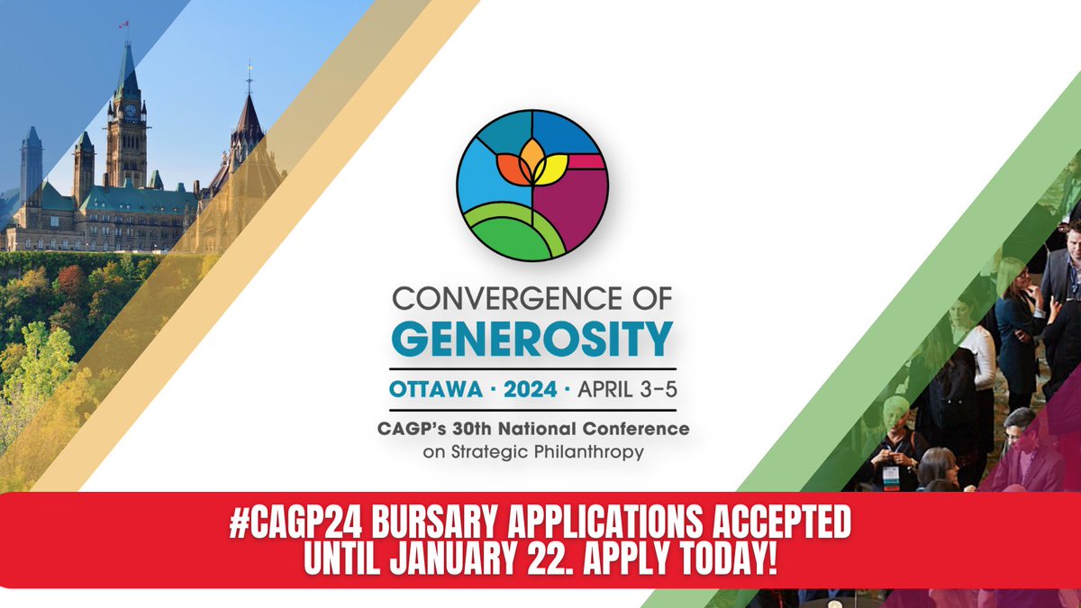 There is still time for CAGP Southern Alberta members to apply for our Local Bursary + $975 for Travel and Accommodation to attend this years CAGP National Conference. Click here to learn more and apply: cagpconference.org/bursaries/