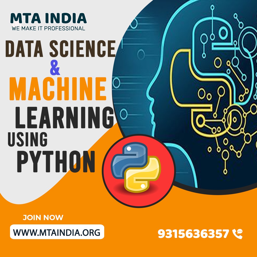 mtaIndia_'s tweet photo. 🚀 Ready to Level Up Your Career? Become a DATA SCIENCE &amp; MACHINE LEARNING using PYTHON in just 90 Days! 💻✨
🌐 *Boost your earning potential up to 10 LPA with our intensive MACHINE LEARNING!* 📈
👉 Call Now📲: 9315 63 63 57
Enroll now at https://t.co/77x0ukYoIr
#MachineLearning https://t.co/NIk26EevbH