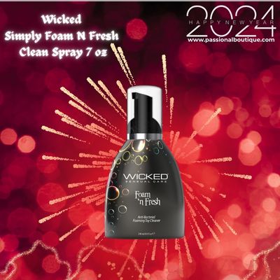 PASSIONAL's tweet image. Wicked Foam N Fresh Clean Spray is a healthier alternative to everyday soap and water. This super-powered antibacterial foam is safe for all toy materials. #SafeSex #SexualityProducts #BodySafe passionalboutique.com/products/wicke…