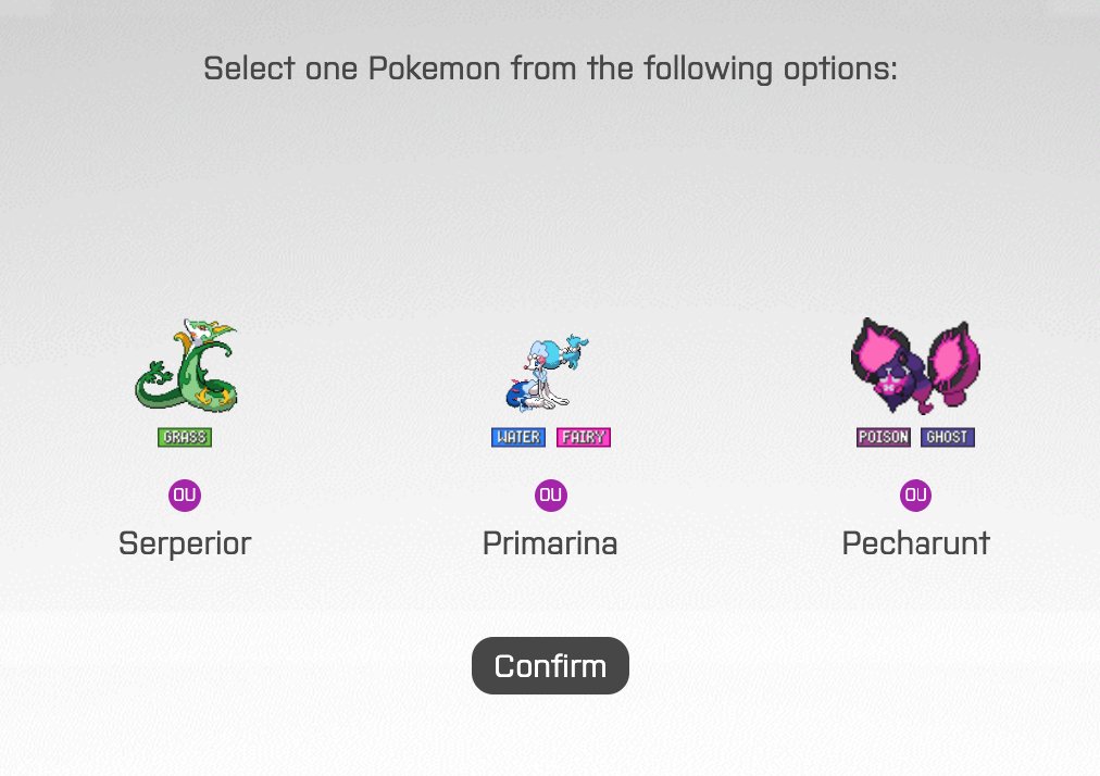 Pedro Miranda on X: “Pecharunt has been added to #PKMNSpeedDraft