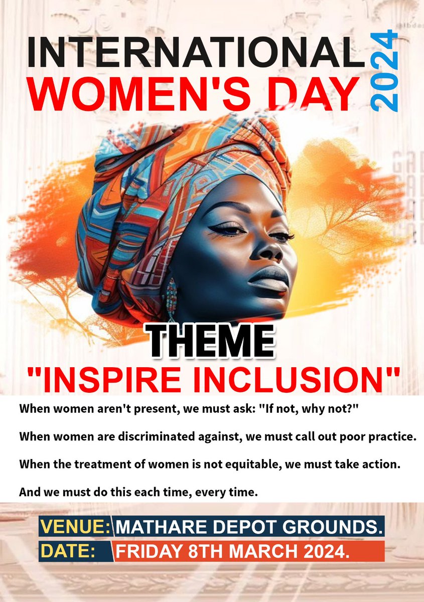 Imagine a gender equal world. A world free of bias, stereotypes, & discrimination. A world that's diverse, equitable, and inclusive. A world where difference is valued & celebrated. Together we can forge women's equality. Collectively we can all #InspireInclusion.