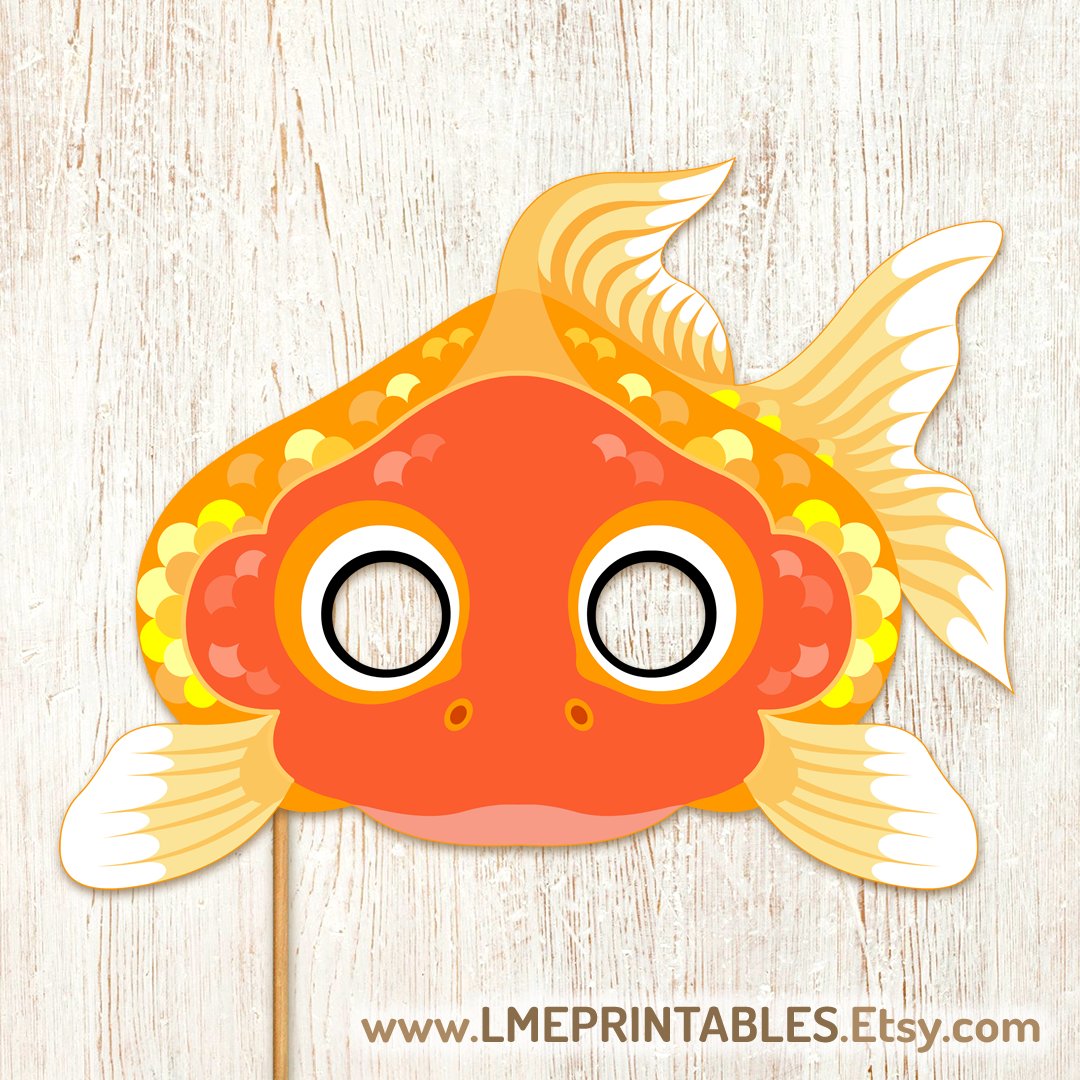 lmeprintables's tweet image. Goldfish Printable Mask Halloween Animal Costume Pool Party Gold Paper Craft Fish Pet Pattern Beach Sea Acuatic Marine Photo Booth Kid Adult etsy.me/41X2TWP via @Etsy #goldfishmask #carnivalmasks #fishcostume #fishmask #carnivalforkids #papermasks #goldfishcostume #masks